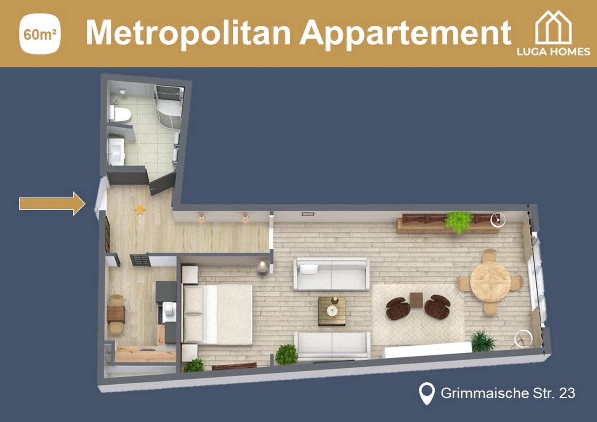 Appartement Luga Homes - Nikolaikirche *