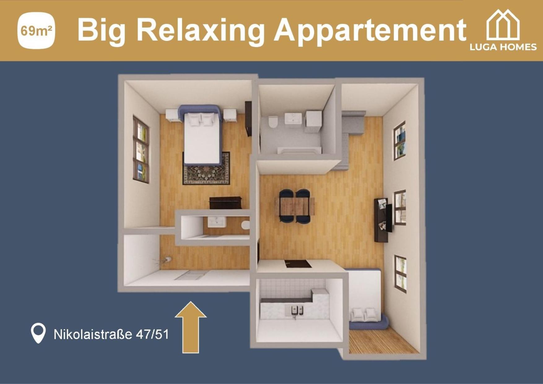 Luga Homes - Nikolaikirche Appartement *